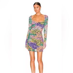 Anthropologie Multicolor Floral Dress